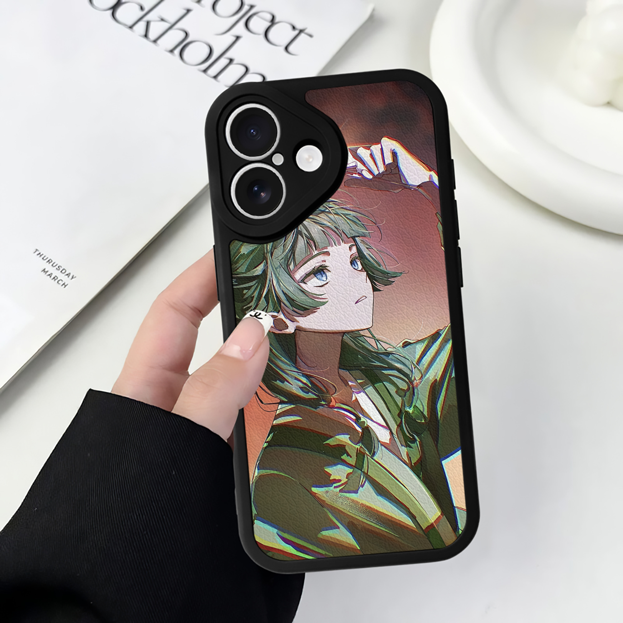 薬屋のひとりごと The Apothecary Diaries 【iPhone 16シリーズ対応】シリコンスマホケース（レザー調） 材質：シリコン